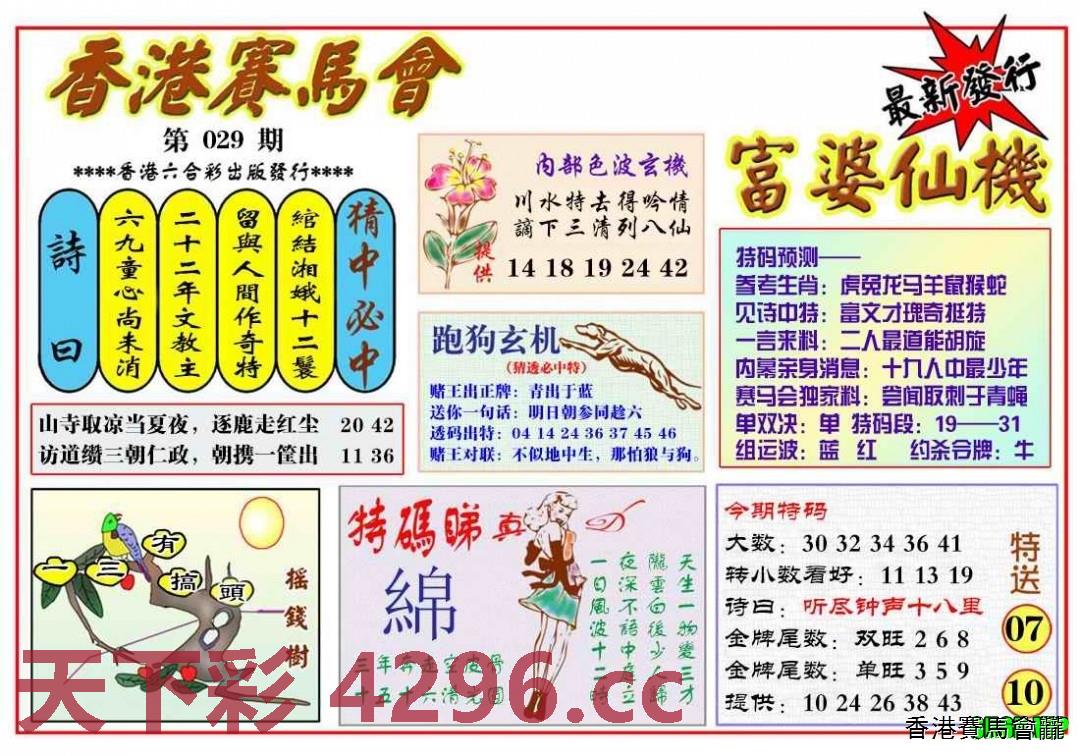富婆六合仙机